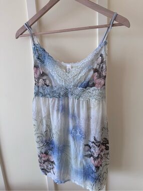 Y2K Claire pettibone camisole butterflies collection size M whimsical fairy Vtg